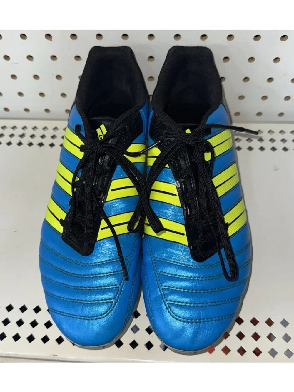 RARE 2011 Adidas Predator Predito TRX FG AG Mens Soccer Cleats Size 8.5 Blue